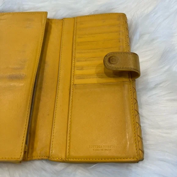 Vintage Bottega Veneta Wallet 🧡 Intrecciato Leather